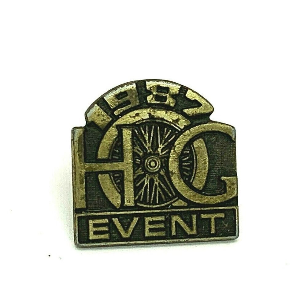 Harley Owners Group HOG 1987 Event Motorcycle Pin